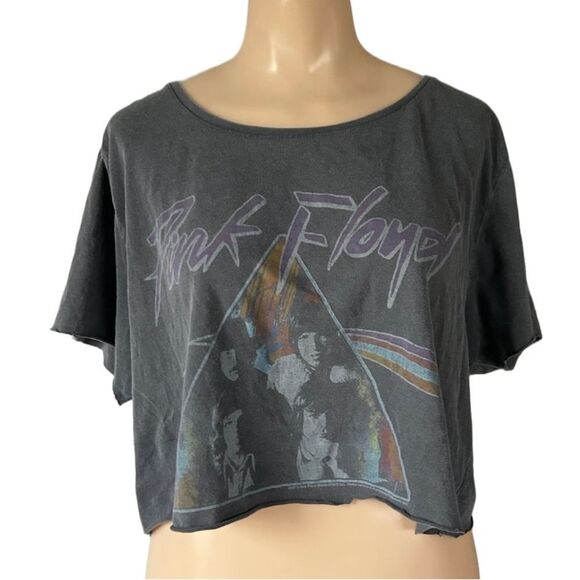 Junk Food Cropped Pink Floyd Size Large - Picture 1 of 3